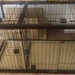 トイレのしつけが出来るドッグルームサークルの画像