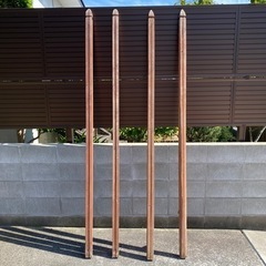 【取引終了】ラティス支柱4本セットの画像