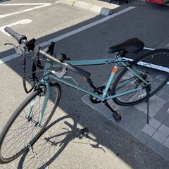 🚲28インチクロスバイク/水色/No.415🚲
