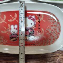 キティちゃん皿3枚組 食器 プレートの画像