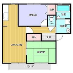 🏢安心の叶えRoom✨『2LDK』加須市正能✨敷金礼金無料💰✨人...