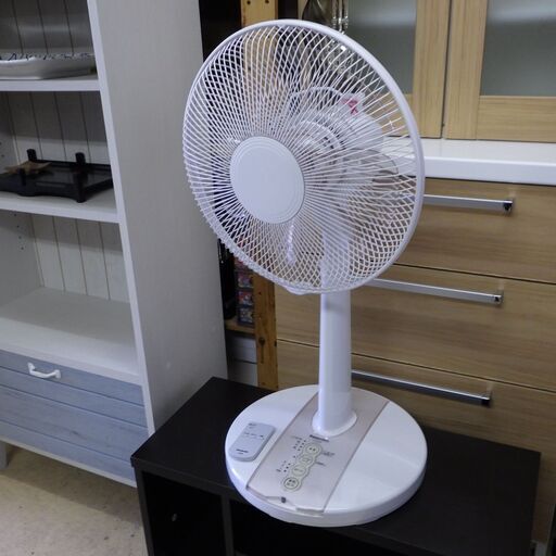2019年製 パナソニック リビング扇風機 リモコン付き 配達設置対応/1カ月保証 Panasonic F-CS324 左右首振り