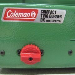 ⛳【アウトドア】美品！ Coleman ２バーナー イグナイター付【キャンプ･アウトドア用品 高価買取アールワン田川】の画像