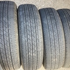 【溝有　格安】155/65R13 夏タイヤ　4本セットの画像