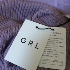  新品✨GRL 紫ワンピース　Sサイズの画像