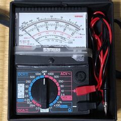 三和　SANWA　アナログテスター　SP-15D　使用感なしの画像