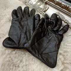 クロエ レザーグローブ