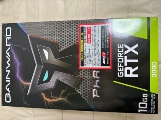 PCパーツ GAINWARD phantom GeForce RTX 3080 10GB