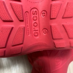 子供用 crocsクロックスレインブーツ 18.5 19の画像