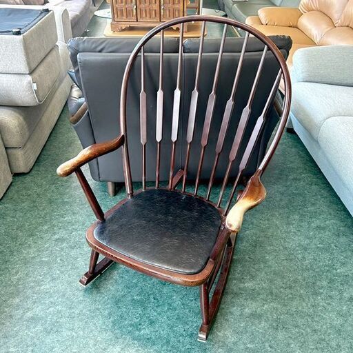 秋田木工 ロッキングチェア 一人掛け椅子 アームチェア 札幌 東区 店頭引き取り歓迎