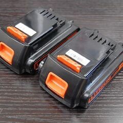 14.4V-18V ブラック&デッカー リチウム急速充電器 チャージャー LC1418 ＆ バッテリー BL1518N 2個 セット　札幌市 清田区 平岡　の画像