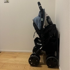 コンビ ホワイトレーベル クロスゴー 4キャス エッグショック JJ セレスティアルブルー 1か月~の画像