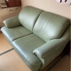 家具 ソファ 2人掛けソファ 美品の画像