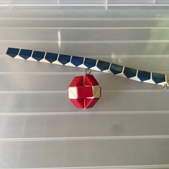 ルービックキューブ　三角形 キーホルダー