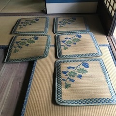 夏用座布団５枚　１の画像