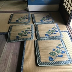 夏用座布団５枚　１