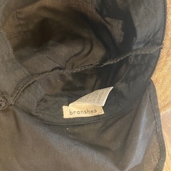 ＊ブランシェス＊麦わら風帽子＊リボン付き＊BRANSHES＊の画像
