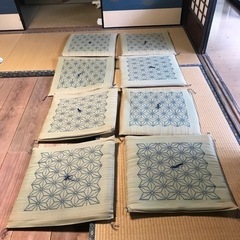 夏用座布団６枚の画像