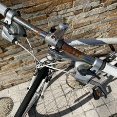 ■自転車 ホワイト ライトウェイ シェファードシティ 160-175cmの画像