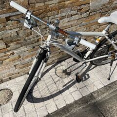 ■自転車 ホワイト ライトウェイ シェファードシティ 160-175cmの画像