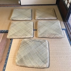 夏用座布団５枚　２の画像