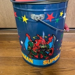 ビックリマン スツール缶 ペール缶(青)の画像