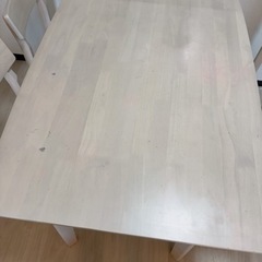 ニトリ　元値¥58000ダイニングセットの画像