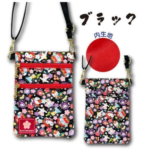 サンリオ　ショルダーポシェット　和柄
