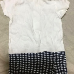 ロンパース 80 ユニクロ 習い事 シャツの画像