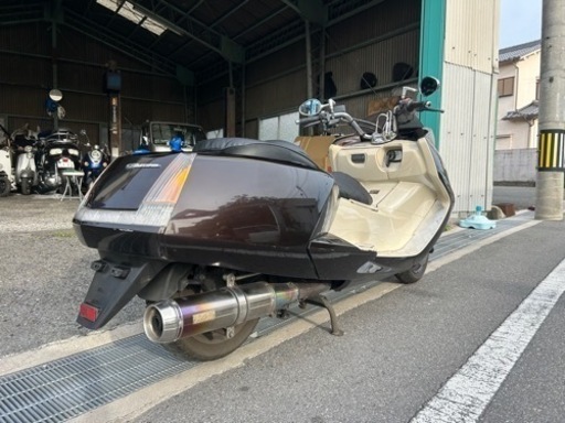 YAMAHA マグザム 後期型 SG21J マフラー ビッグスクーター 大阪発 YAMAHA マグザム 後期型 SG21J マフラー ビッグスクーター 大阪発