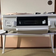 リンナイ　ガスコンロ 　LP（ホワロ未使用品）