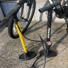 自転車 空気入れ