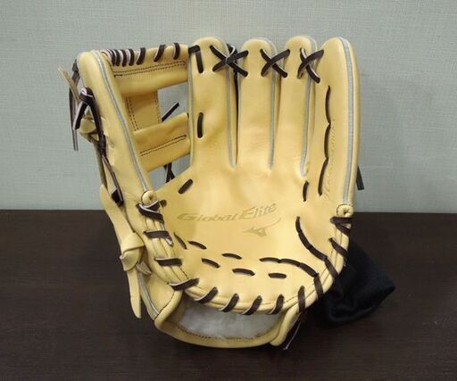 新品 MIZUNO タグ付き 軟式用 グローブ グローバルエリート Hselection SIGNA 内野手用 サイズ10 ゴールド 
