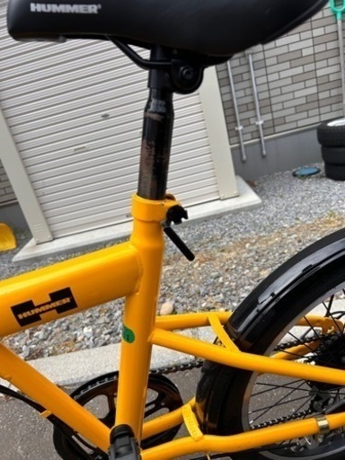 ハマー　折り畳み自転車　20インチ