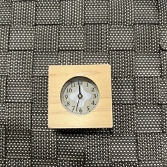 時計　置き時計　ナチュラル　ていねい通信　