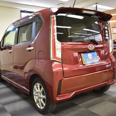 【売約済】H27年ダイハツムーヴカスタムXSA　ＥＴＣ　純正８インチナビ　フルセグＴＶ　Ｂｌｕｅｔｏｏｔｈ　バックカメラ　アイドリングストップ　ＬＥＤヘッドライト　フォグランプ　プッシュスタート　ドライブレコーダー　走行２万キロ台　車検Ｒ８年4月の画像