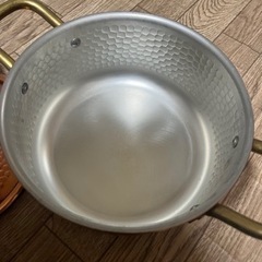 銅鍋　新品　アンティーク 昭和　19cmの画像