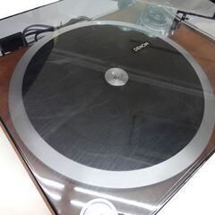 お値下げ中！ 動作品 DENON ターンテーブル DP-500M カートリッジ付き ハイ・トルクモーター ダイレクトドライブ方式 レコードプレーヤー 西岡店の画像