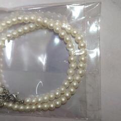《新品》パールネックレス 45cm 5mmの画像