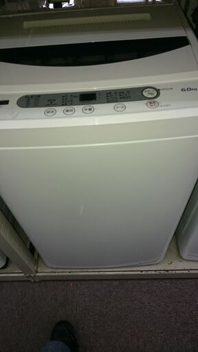 （☆ジモティ特典あり☆）ヤマダ電機　全自動洗濯機６.０ｋｇ　２０１９年製　YWM-T60G1　57ｃｍ幅　　６.０ｋｇ　　高く買取るゾウ八幡東店