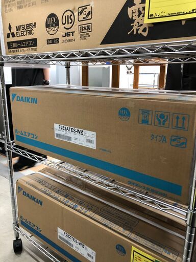 ☆新品 エアコン　ダイキン F283ATES-W 2023年製 （単相100V仕様）※取り付け費用別途