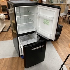 S088 ⭐ レトロデザイン♪ e angle 冷蔵庫 (149L) 20年製⭐動作確認済 ⭐クリーニング済の画像