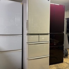 近隣送料無料!! 激安5ドア!! SHARP SJ-W411E-N 412L どっちもドア 2018年家電 キッチン家電 冷蔵庫