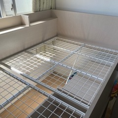 取り引き中　ニトリ女児使用　システムベッドの画像