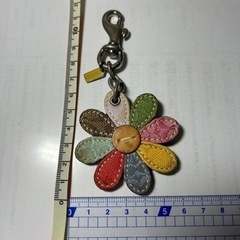 COACH チャーム　（フラワー）の画像