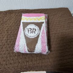31アイスクリーム　フェイスタオル(ピンク)