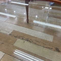 【トレファク ラパーク岸和田店】poradaのガラステーブルが入荷しました。の画像