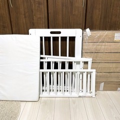 KATOJI ミニミニベビーベッド（ホワイト）美品