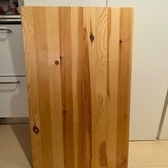 無印良品 パイン材ローテーブル折りたたみ式の画像