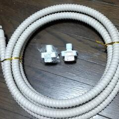 洗濯機お湯取りホース 　水栓アダプター２個